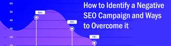 How to Identify a Negative SEO Campaign and Ways to Overcome it