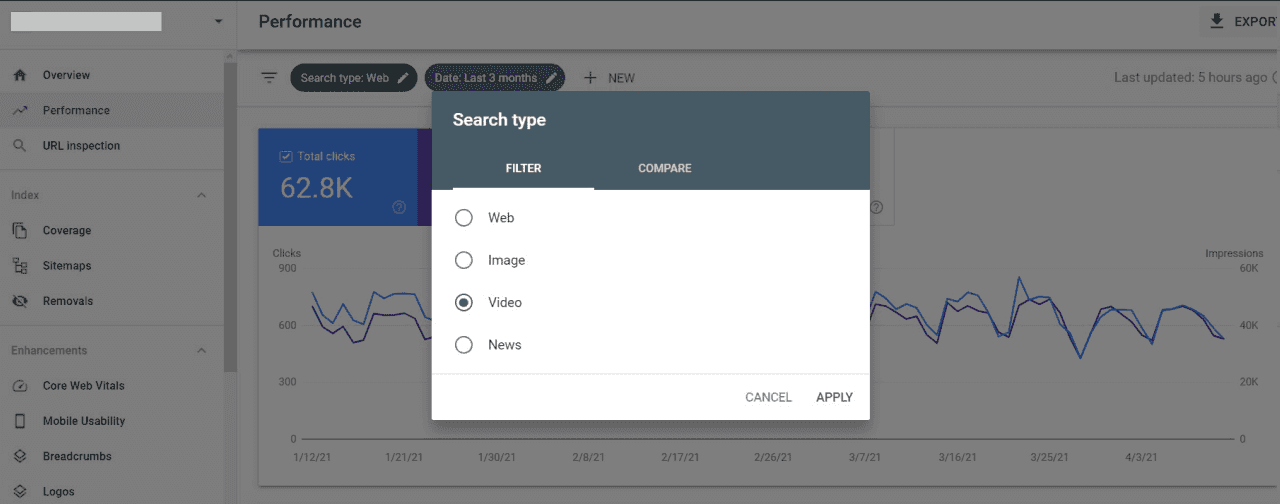 Gsc Search Type