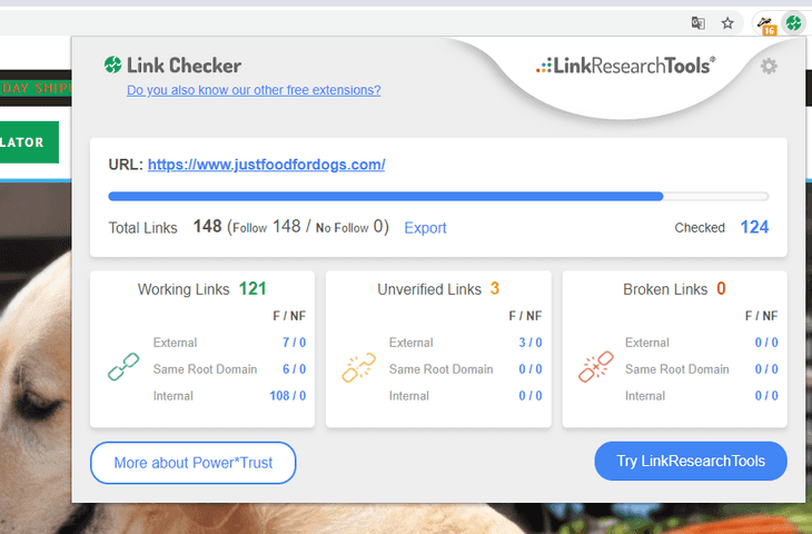Free Backlink Checker By Lrt