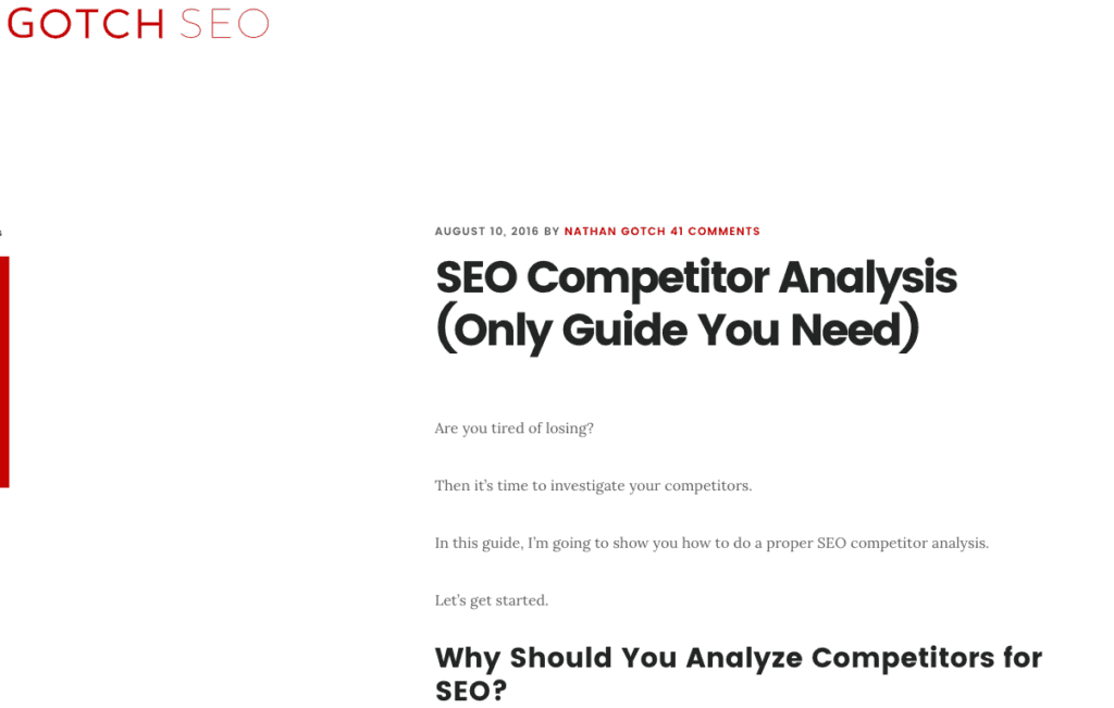 Seo Competitor Analysis Gotch Seo 1024X651