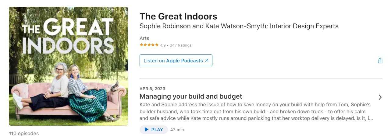 The great indoors podcast