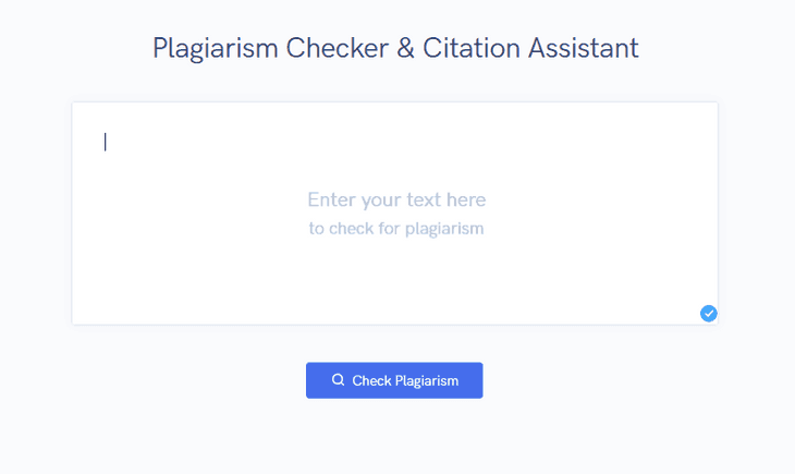 Plagiarism Checker Situation Assistent
