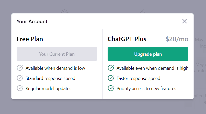 Chatgpt plus